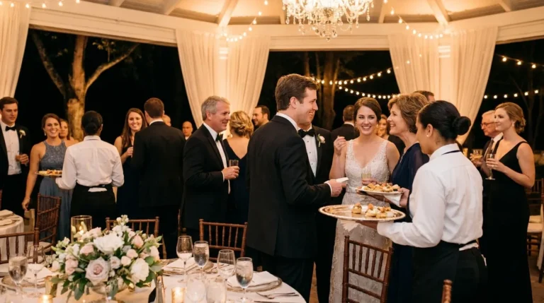 Casa de festas com serviço unificado para eventos de luxo