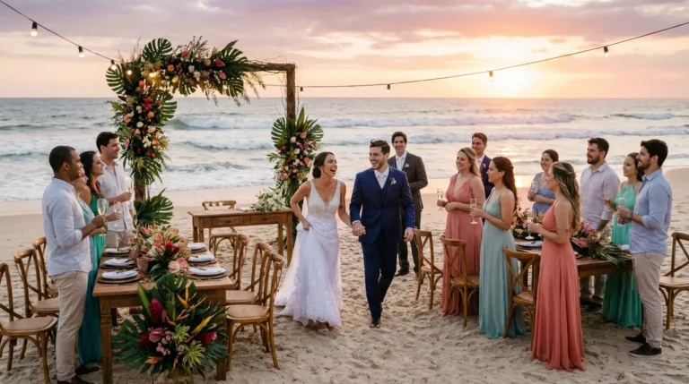 Casamento na praia em outros estados: guia de decisão
