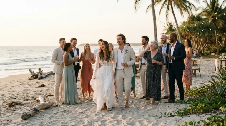 Casamento na praia: tendências e estilos para 2026/2027