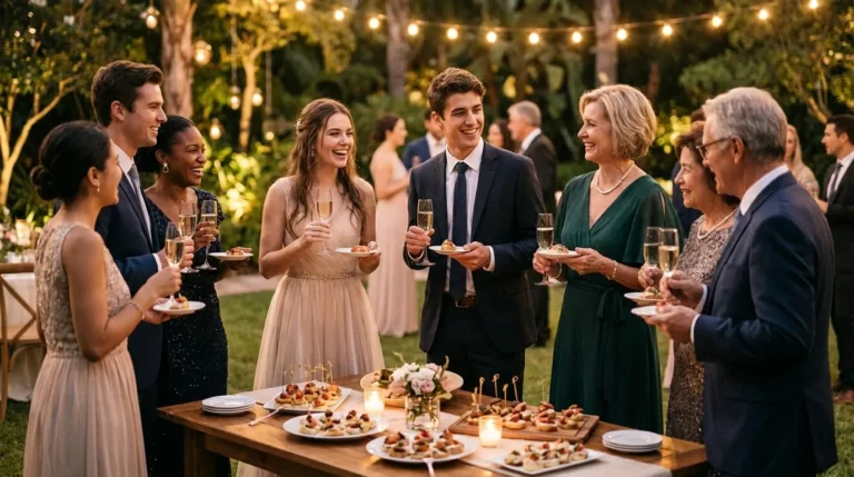 Espaço para festa de debutante com gastronomia premium