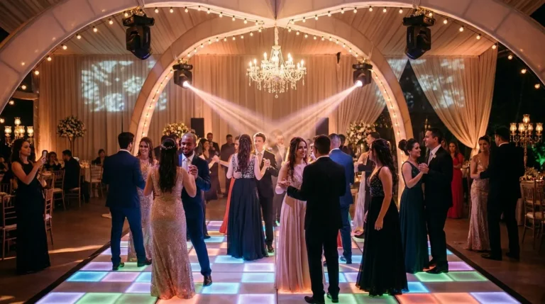 Iluminação especial para festa de debutante: guia de 2026