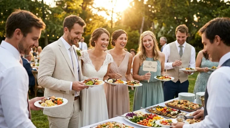 Casamento com restrições alimentares: como escolher o espaço